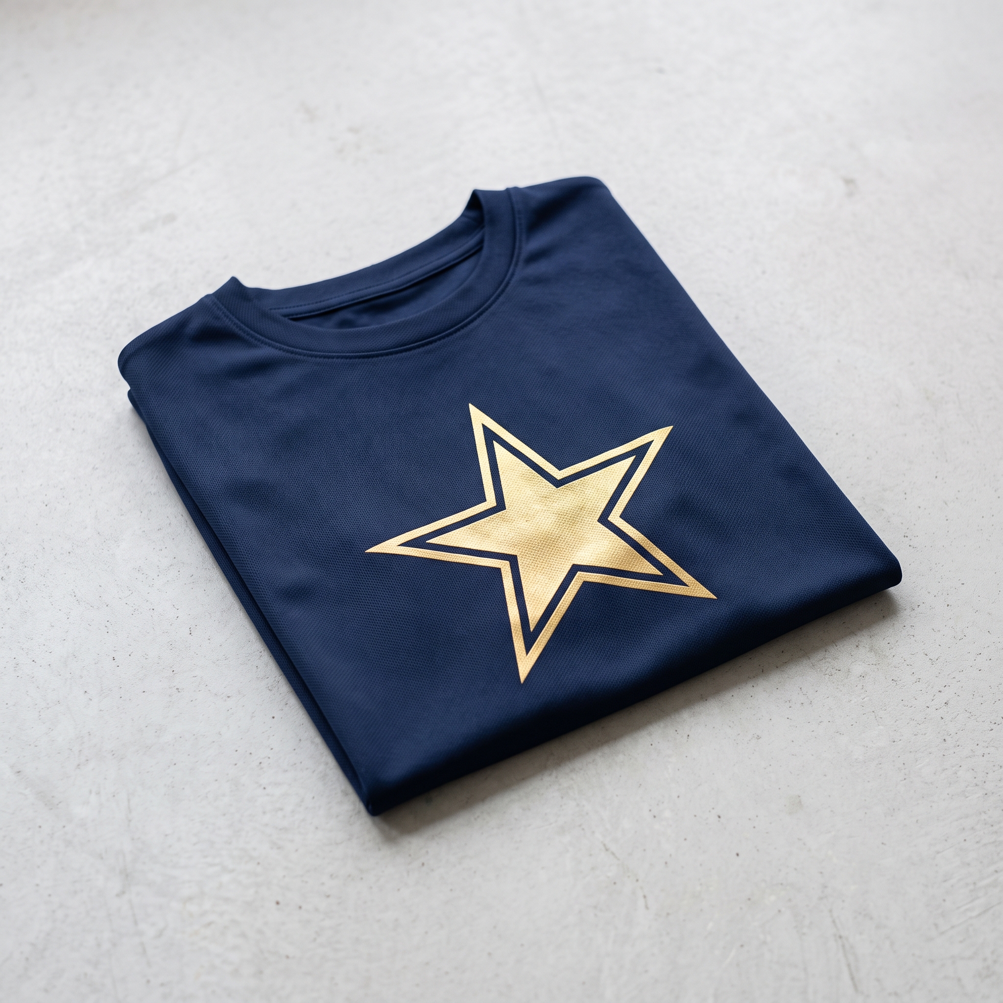 Gold star tee
